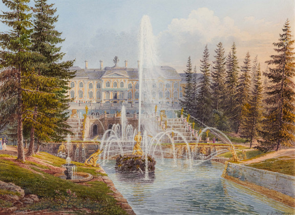 Peterhof Palace Near Saint Petersburg