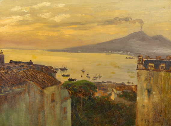 Evening Atmosphere over the Bay of Naples
