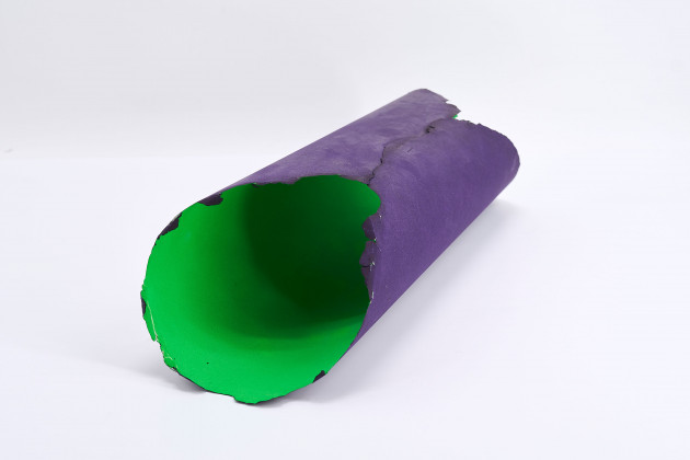 Guggenheim Tondo lila-grün