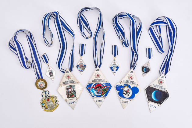 Mixed Lot of 5 Carnival Medals