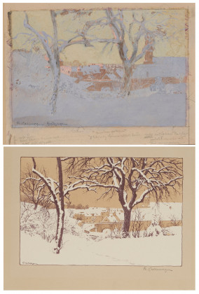 "Winter in Grötzingen"