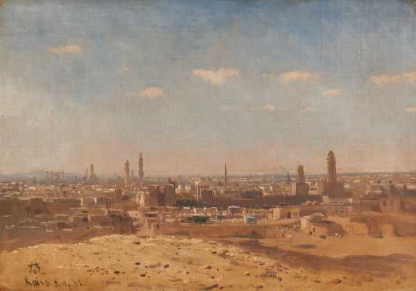 Blick über die Stadt Kairo