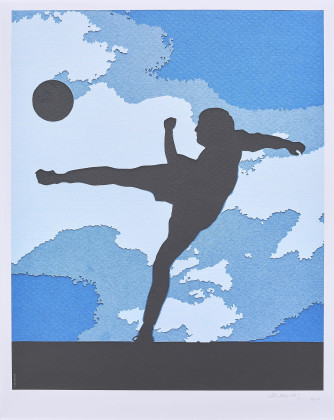 The Football Player (Aus: FIFA World Cup Brazil - Official Art Edition)