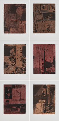 Serie von 6 Druckgrafiken