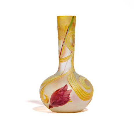 Vase mit Herbstzeitlosen