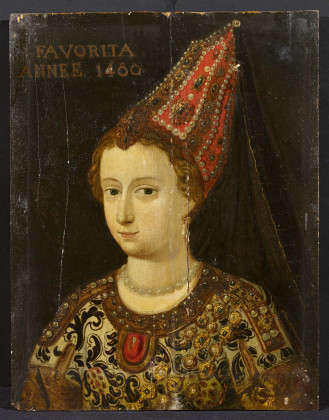 Porträt der Roxelane, der Lieblingsgemahlin des osmanischen Sultans Süleyman I