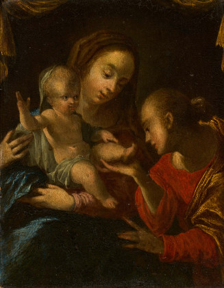 Madonna mit dem Christuskind und der heiligen Katharina