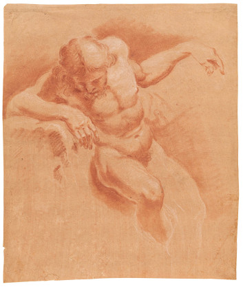 Male Nude (Preliminary Study for Christ's Deposition?)