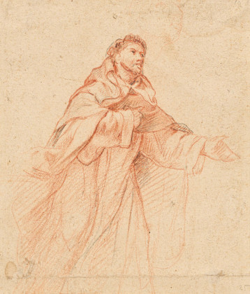 Saint Dominic kneeling