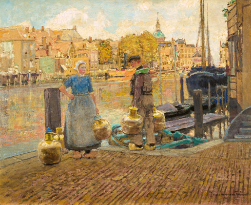 Kanal in Dordrecht