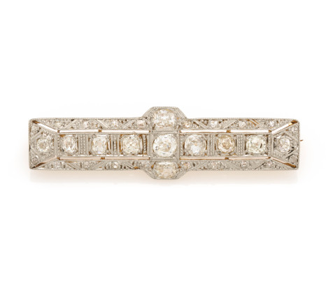 Diamond-Brooch