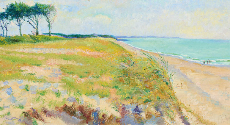 Sommertag über der Ostsee