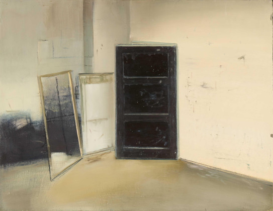Untitled (room with black door)