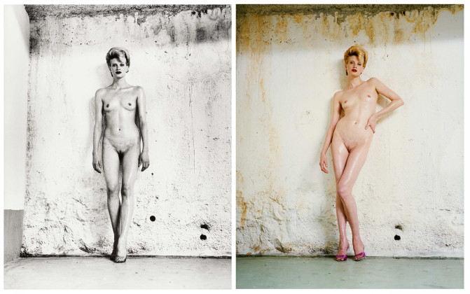 Nude of Kristen McMenamy, Monte Carlo 1995