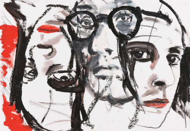 "Portrait Castelli/Corbusier"