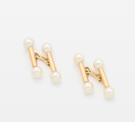 Pearl-Cufflinks