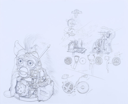 Study of the Furby #1
