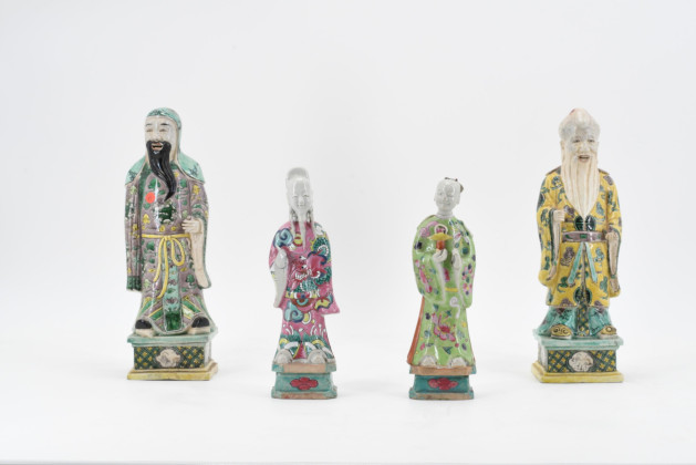 Four Daoist deities