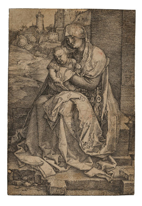 Mary with Child at the Wall