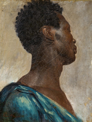 Portrait Study of an African Man