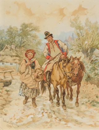 Farmer Couple