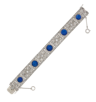 Sapphire Diamond Bracelet