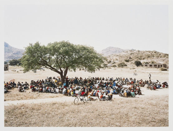 A consultation between the Mohlohlo farming community and their lawyers