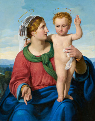 Maria mit dem segnenden Christusknaben