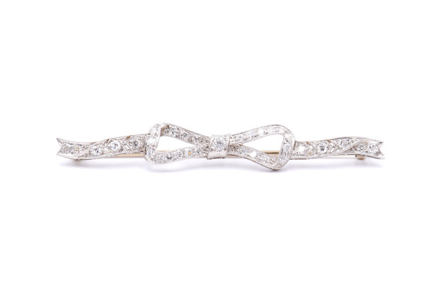 Diamant-Brosche