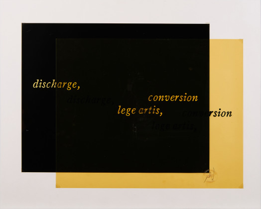 Discharge - conversion, lege artis