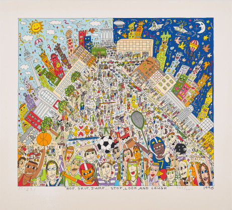 Made in America | ONLINE ONLY | James Rizzi-Hop, skip, jump 