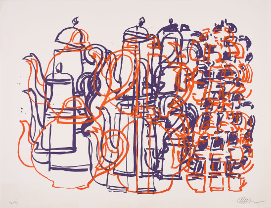 Fragmentation of Coffee and Tea Pots [1]