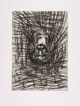 Karl (From: Edition 10 Etchings 1987/88)