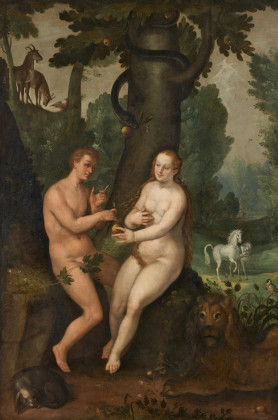 Paradise Scene with the Fall of Man