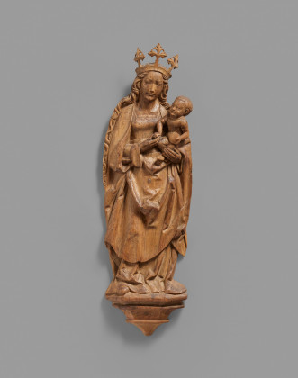 Mary with the Christ Child on a Console