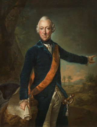 Porträt des Erbprinzen Karl Wilhelm Ferdinand von Braunschweig (1735 - 1806)