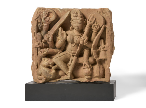 Stele einer Durga