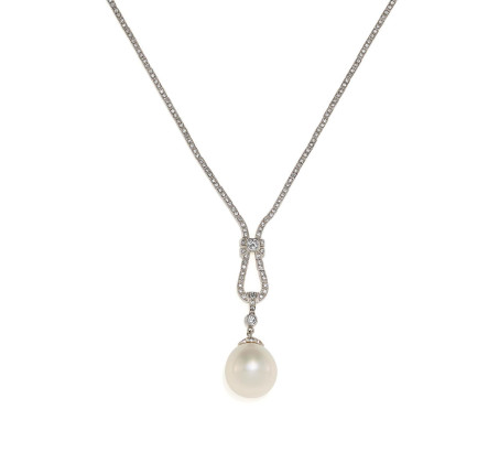 Pearl Diamond Necklace