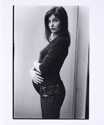Barbara McBride, pregnant with Shawn Michael, Berlin