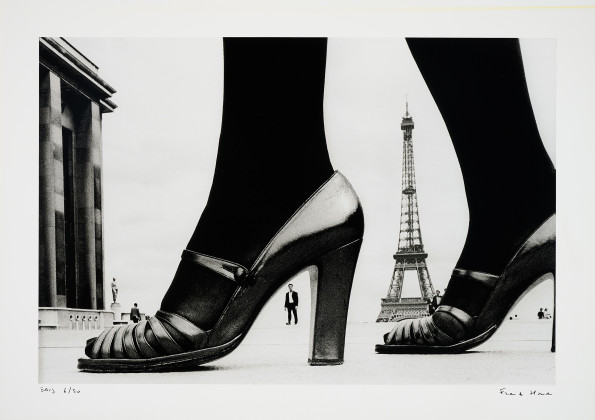 Shoe and Eiffel Tower A