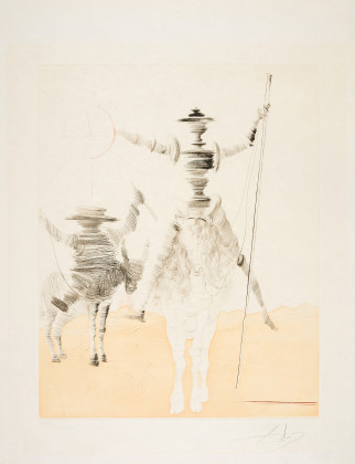 Don Quichotte et Sancho Panca