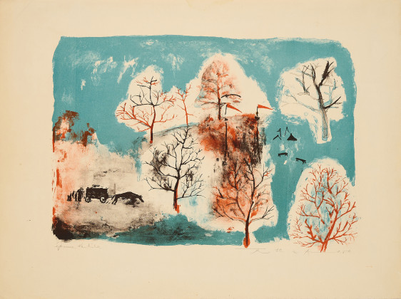 From: Lecture par Henri Michaux de huit lithographies de Zao Wou-Ki