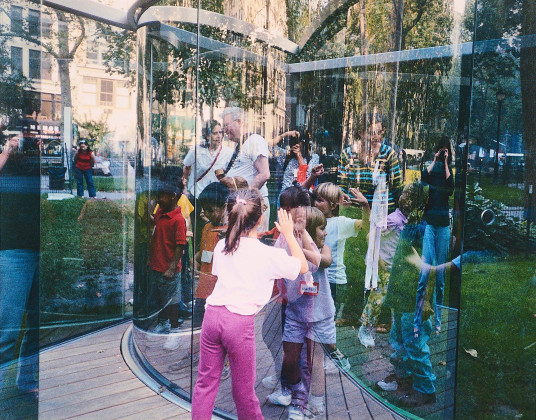 Fun for Kids at my Work in a Park in Manhatten (für Parkett 68)