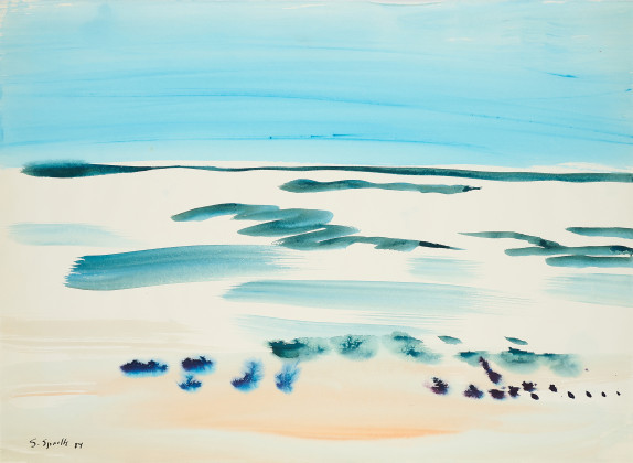 Blaue Seelandschaft (Sylt)