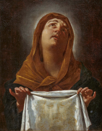 Heilige Veronika mit dem Schweißtuch Christi