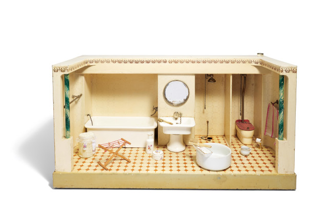 Miniatur Badezimmer