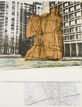 Wrapped Sylvette, Project for Washington Square Village, New York (Aus: Hommage à Picasso)