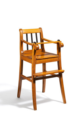 Biedermeier children's high chair