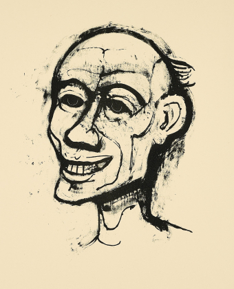 Lachender Mann