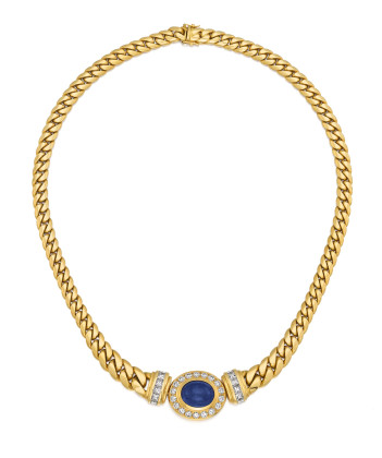 Sapphire-Diamond-Necklace